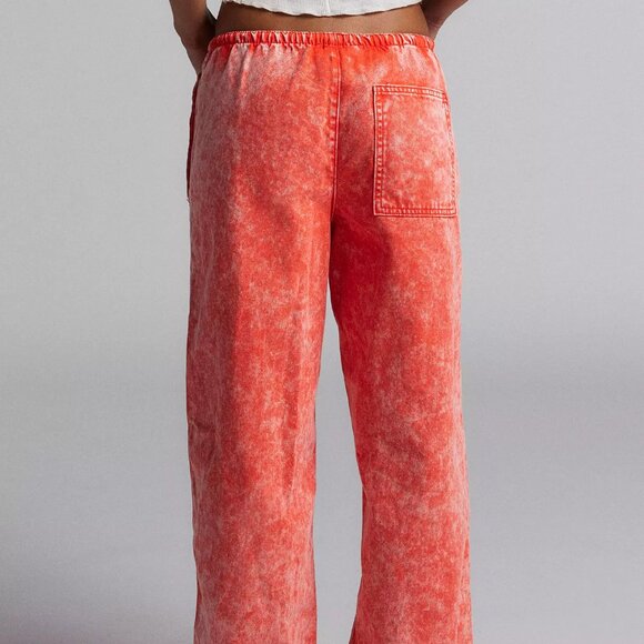 NEW Urban Outfitters BDG Pull On Jean Red Rouge XS-TP - Picture 3 of 9